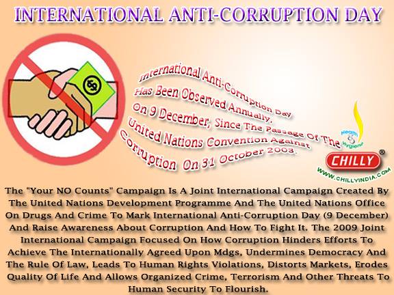 International anti corruption day