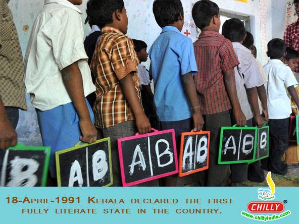 Kerala a fully literate state